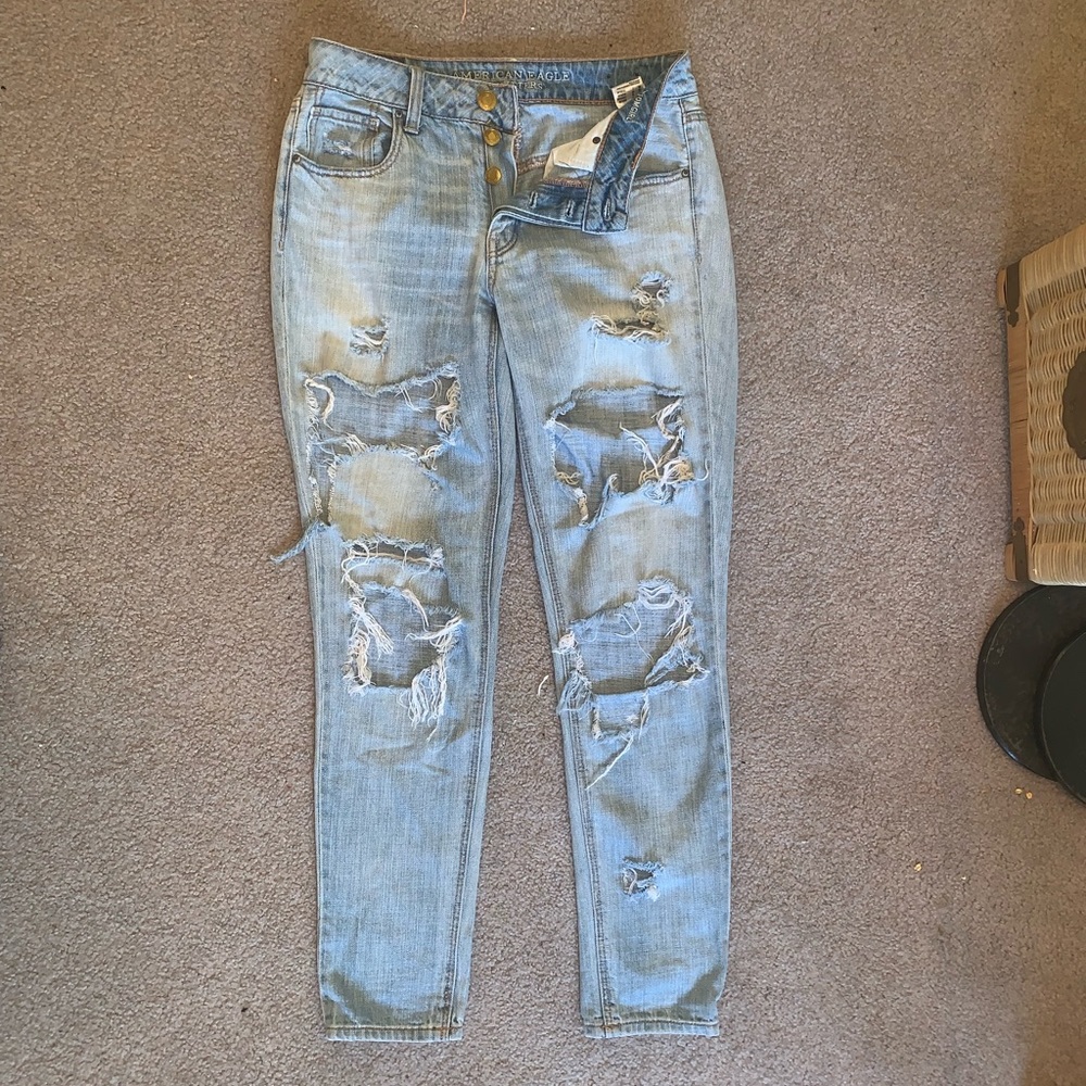 Tomgirl ripped jeans